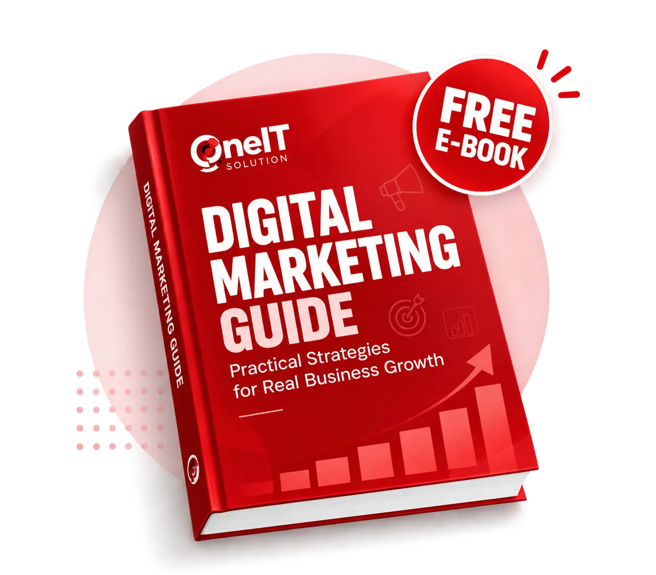 Free Digital Marketing Guide Mockup Free Digital Marketing Guide Mockup